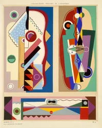Abstracte ontwerpen, uit 